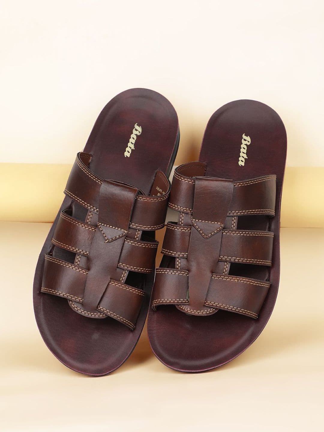 Bata Men One Toe Comfort Sandals - view 1