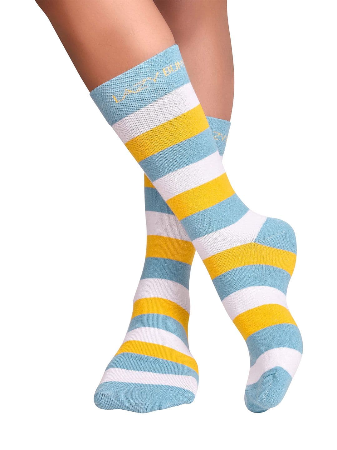 Lazy Bums Unisex Striped Above Ankle Length Socks - view 1