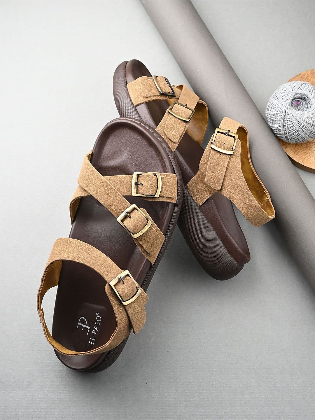 El Paso Men Comfort Sandals - view 1