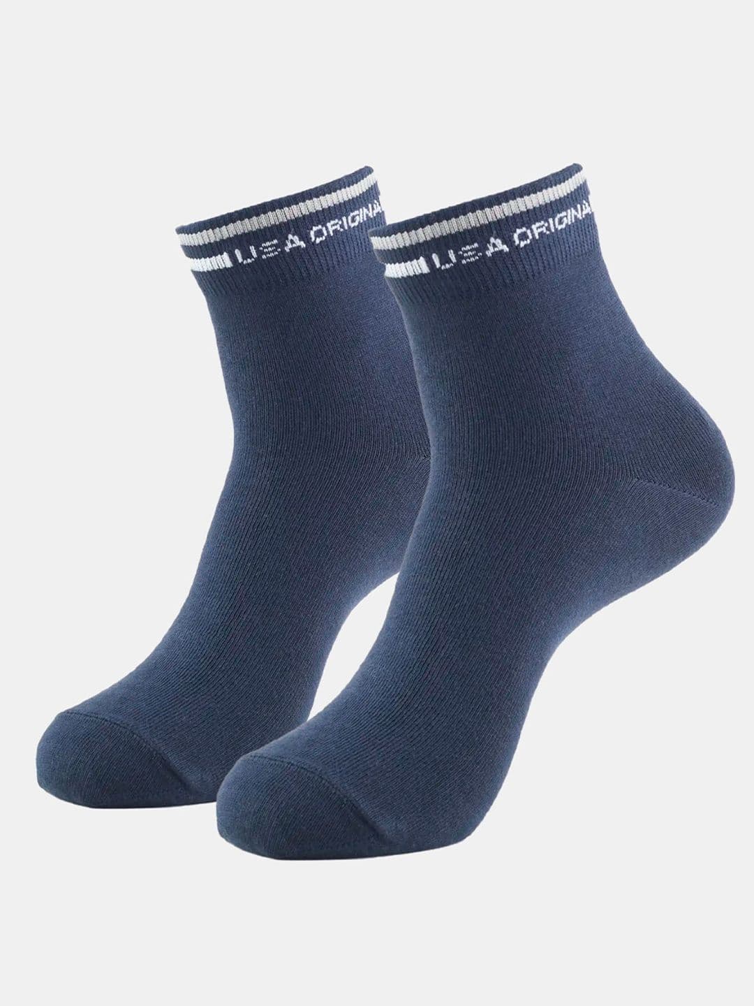 Jockey Pack of 2 Compact Cotton Ankle Length Socks with StayFresh Treatment-7002 - view 1