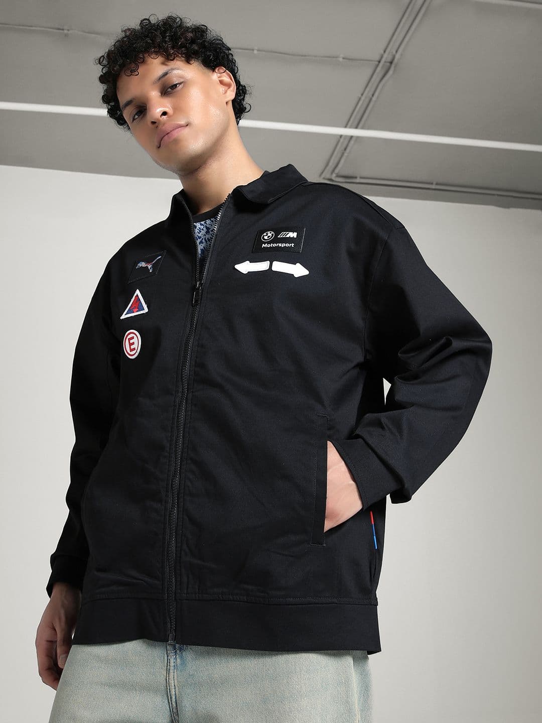 PUMA Motorsport BMW M Motorsport Men's Relaxed Fit Coach Jacket - view 1