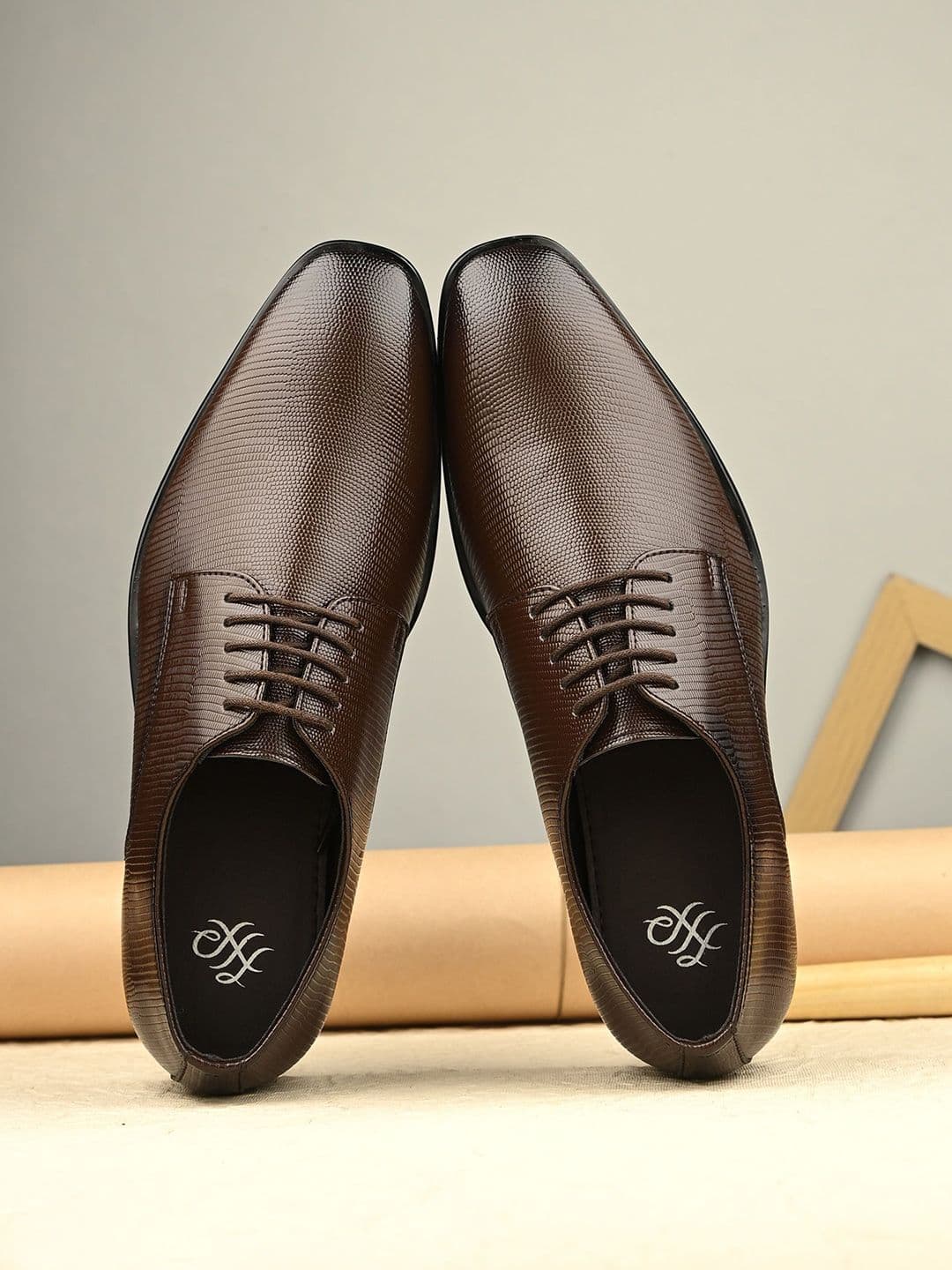 House Of Pataudi Men Formal Lace Up Derbys - view 1