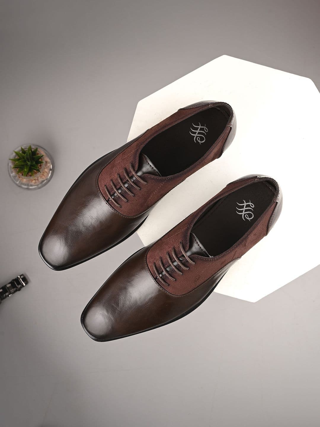 House Of Pataudi Men Formal Lace Up Derbys - view 1