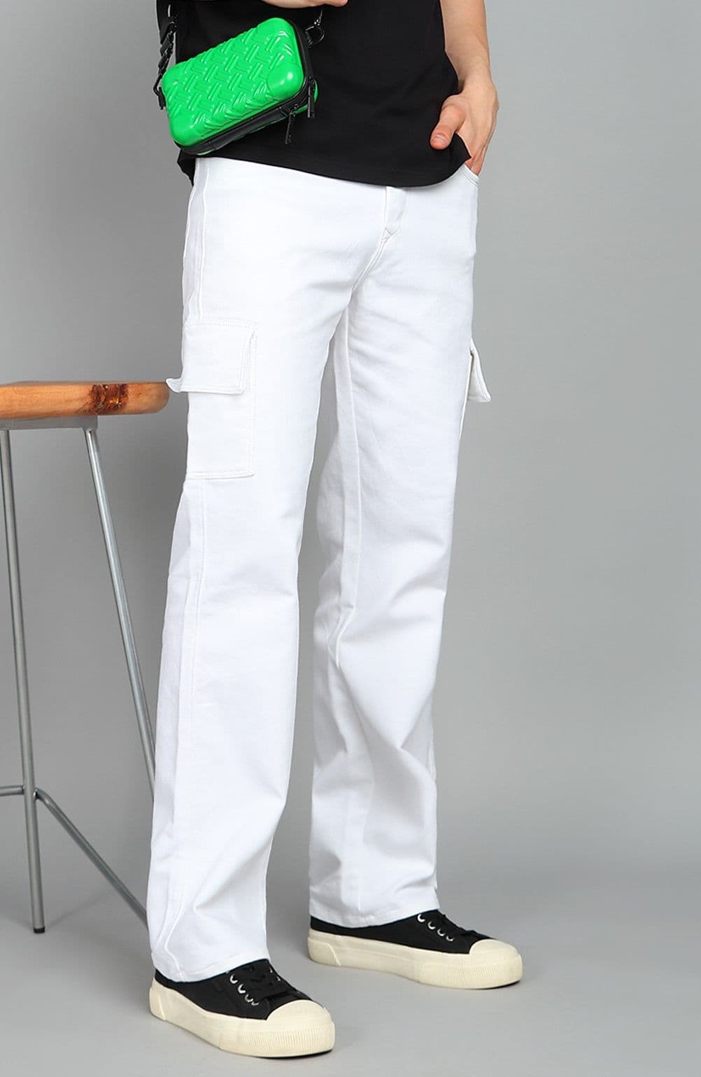 Moda Rapido Men Classic Mildly Distressed Jeans - view 1
