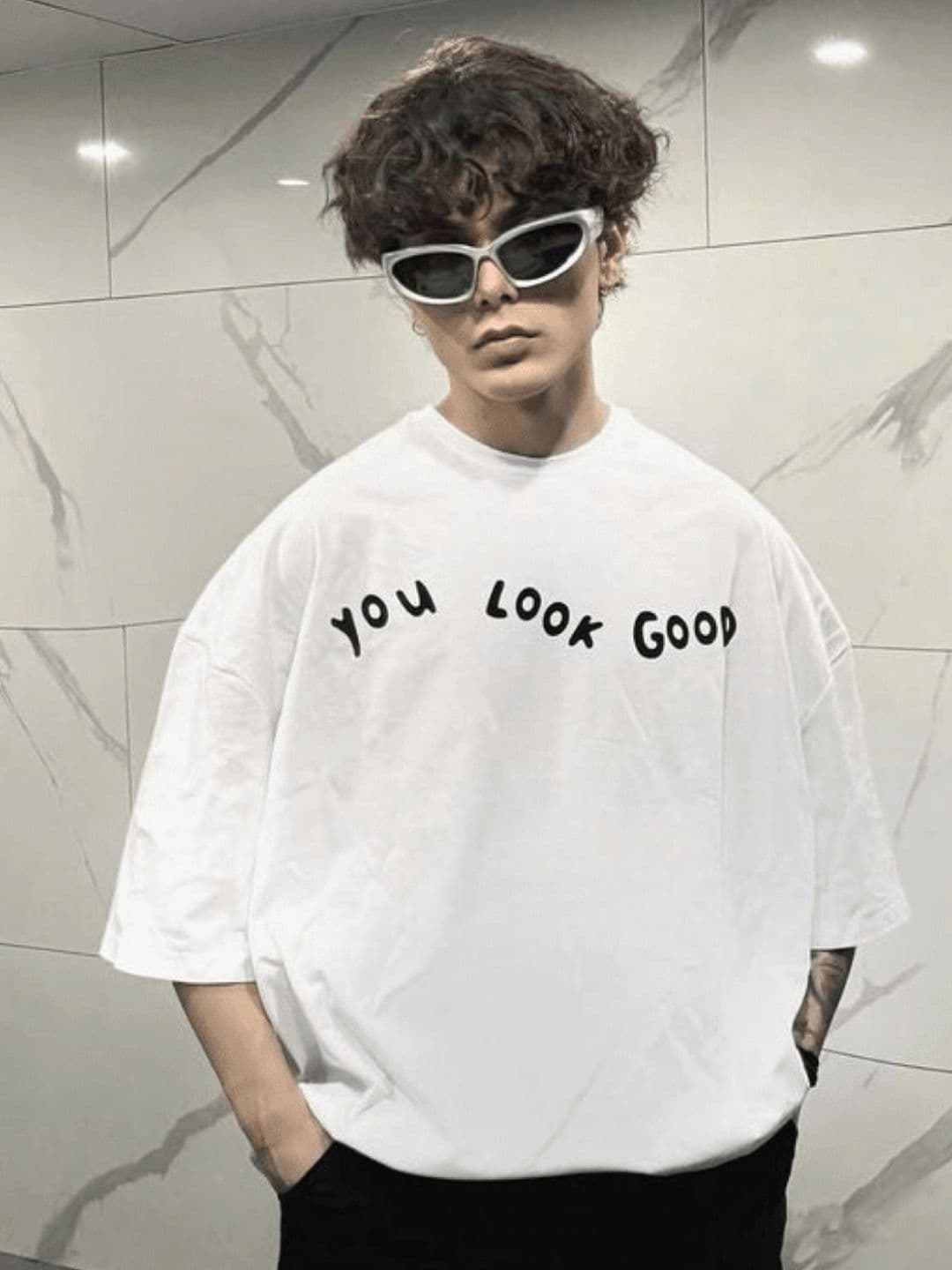 LAUREN ADAMS Men Graphic Round Neck T-shirt - view 1