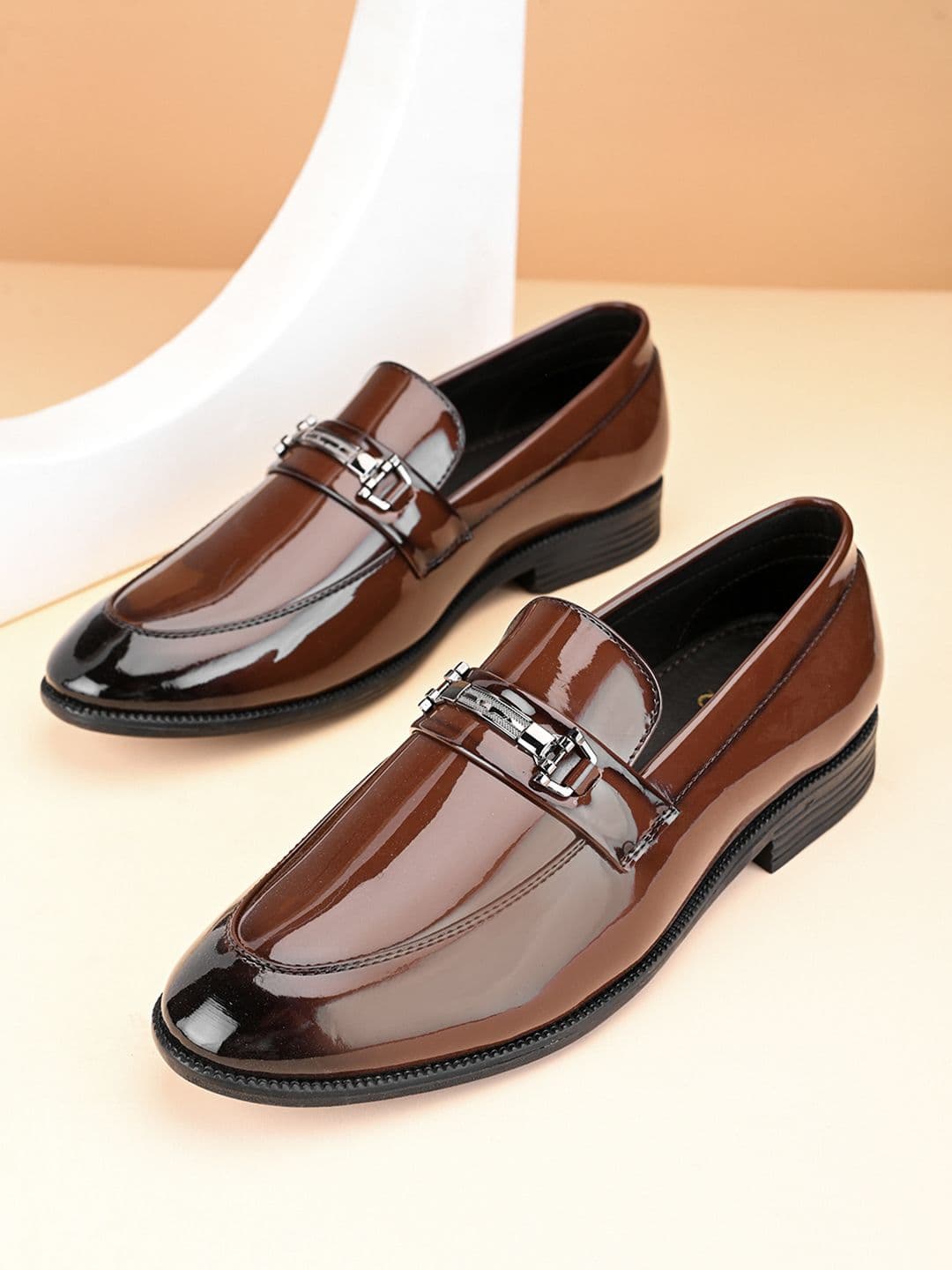 House of Pataudi Men Formal Loafers - view 1