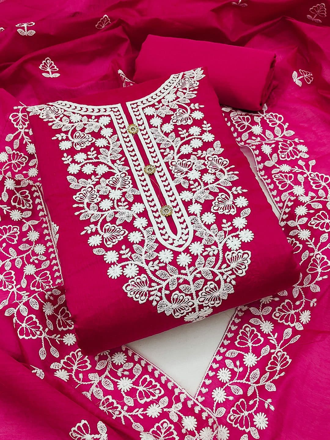 Leeza Store Unstitched Dress Material - view 1