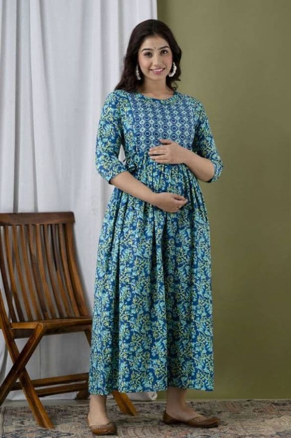 Moda Rapido Women Printed Thread Work Anarkali Kurta - view 1