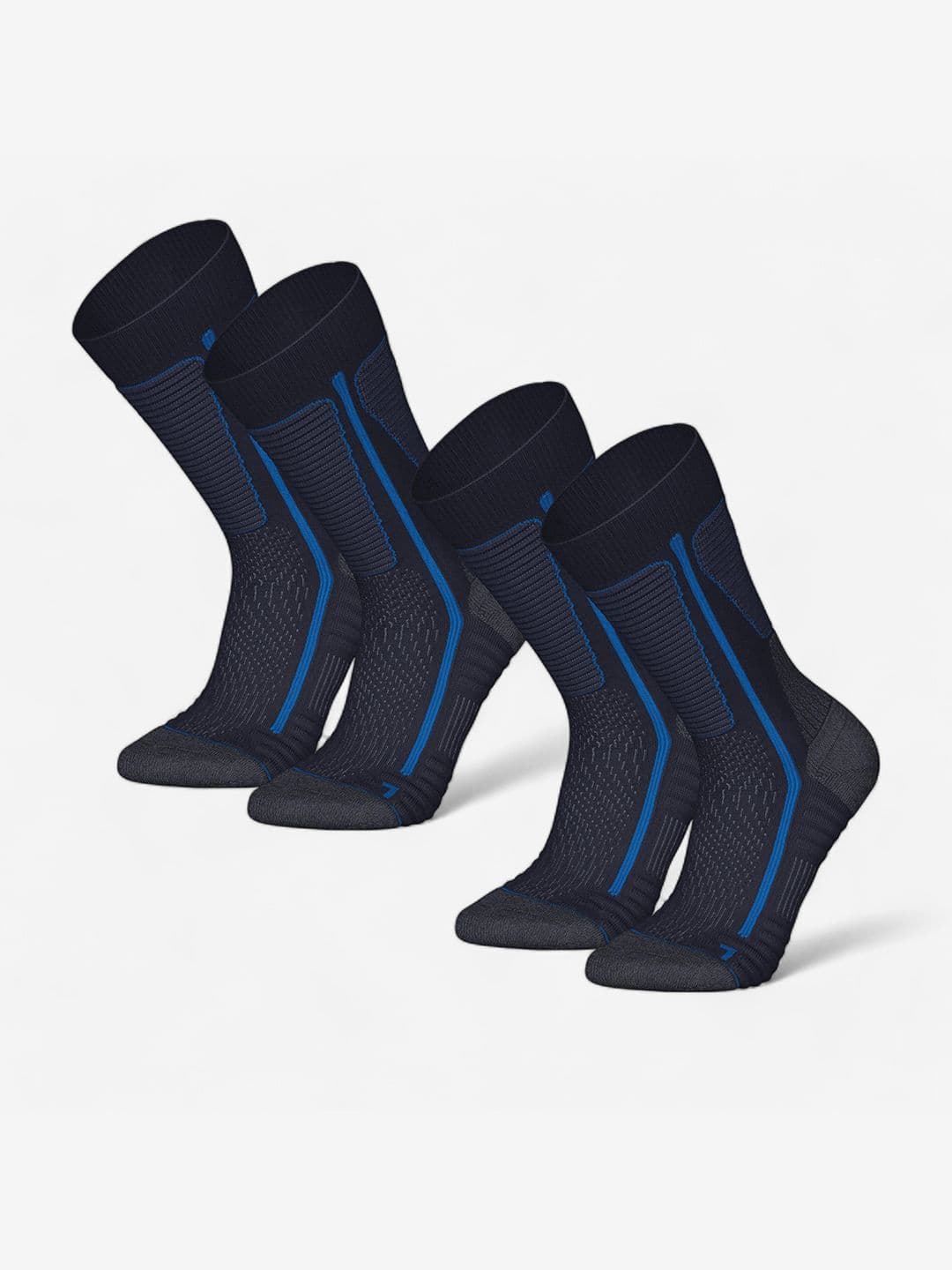 Decathlon Quechua - Unisex Blue SH500 Warmth Hiking Socks - view 1
