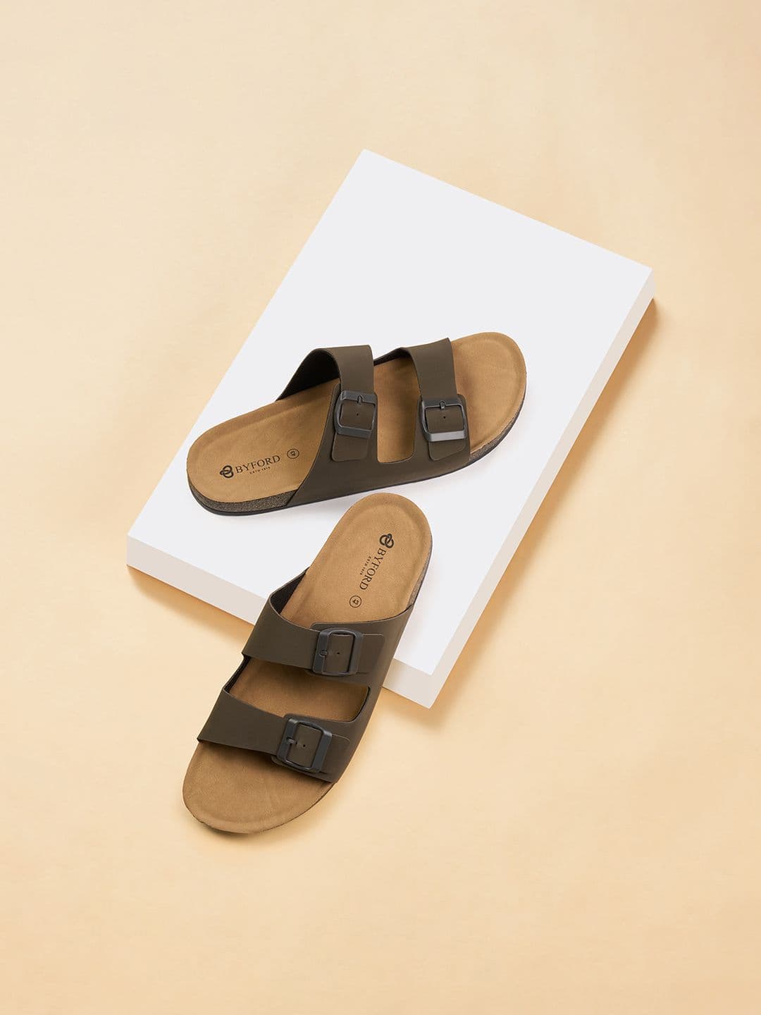 BYFORD by Pantaloons Men PU Comfort Sandals - view 1