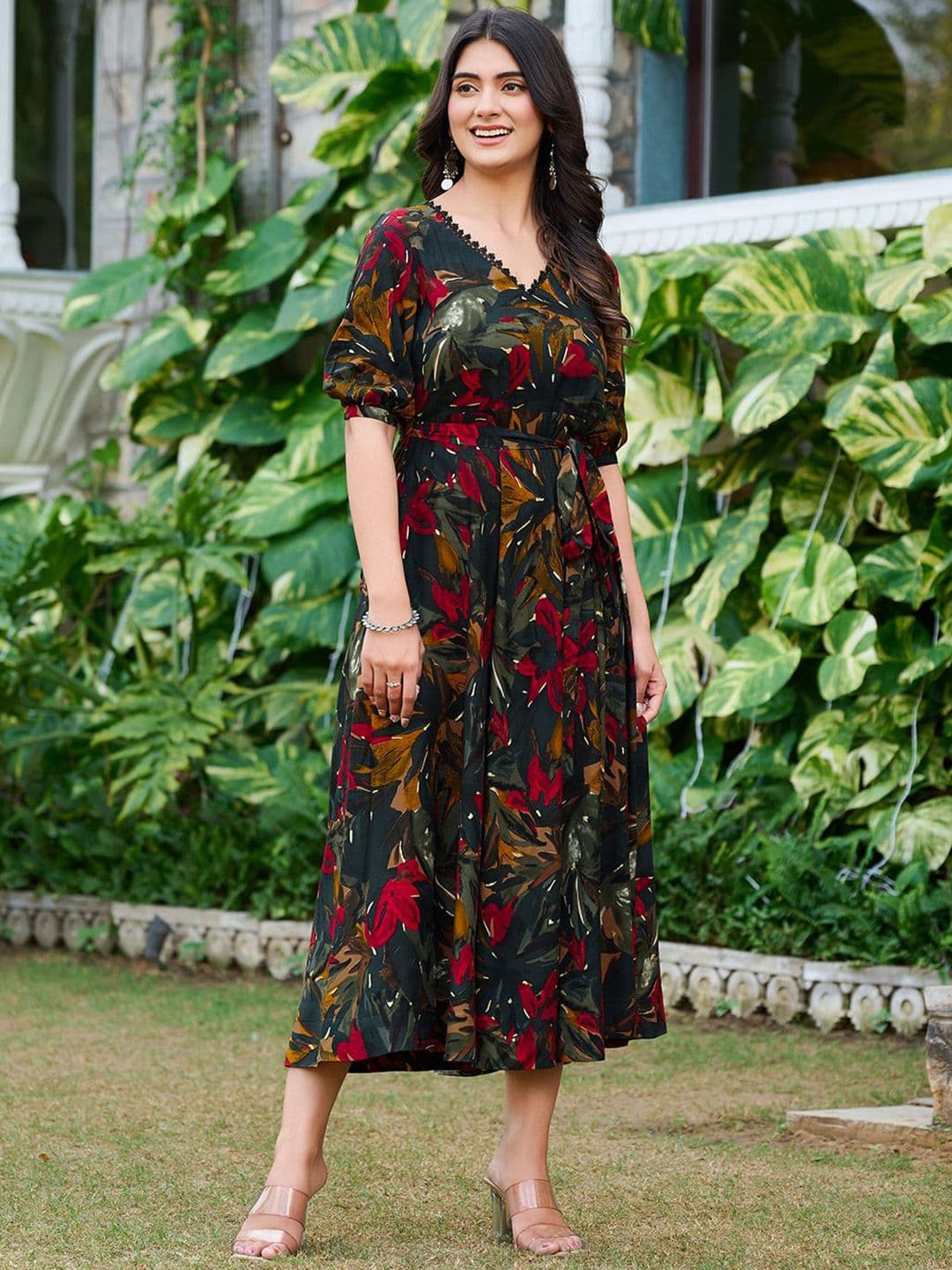 Moda Rapido Women Floral Printed Kurta - view 1
