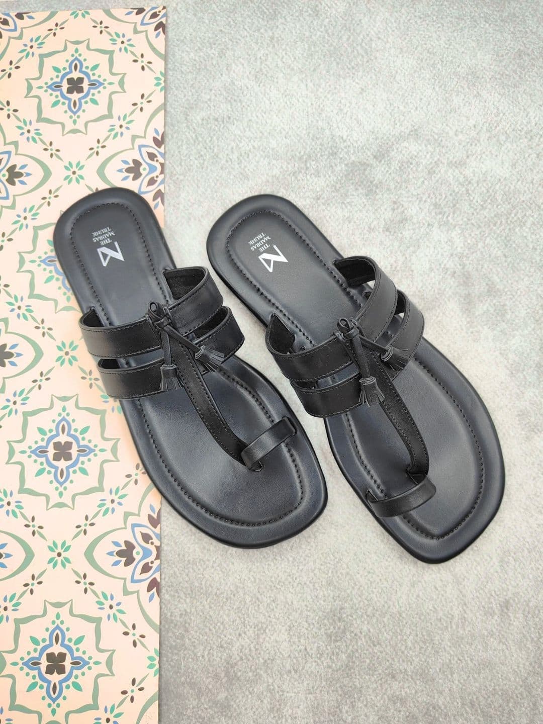 THE MADRAS TRUNK Men Ethnic Comfort Sandals - view 1
