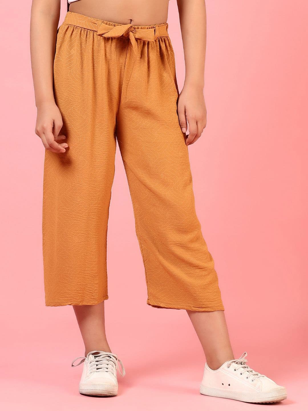 V-Mart Girls Cropped Palazzos - view 1