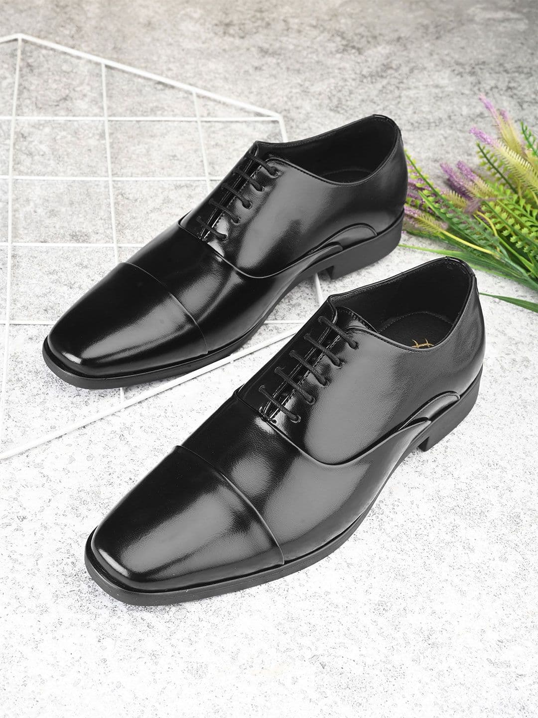 House of Pataudi Men Formal Borgues Shoes - view 1
