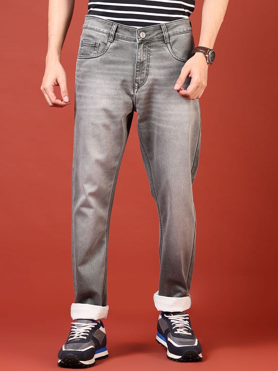 V-Mart Men Light Fade Jeans - view 1