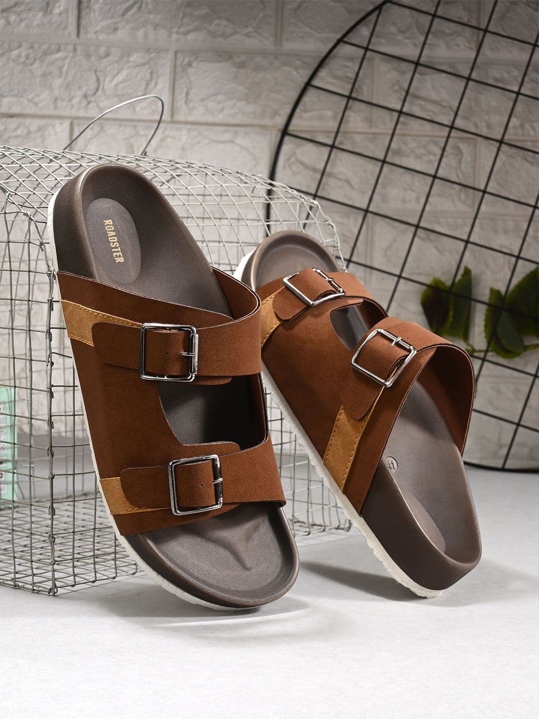 The Roadster Lifestyle Co Men Casual Slip On Sandals - view 1