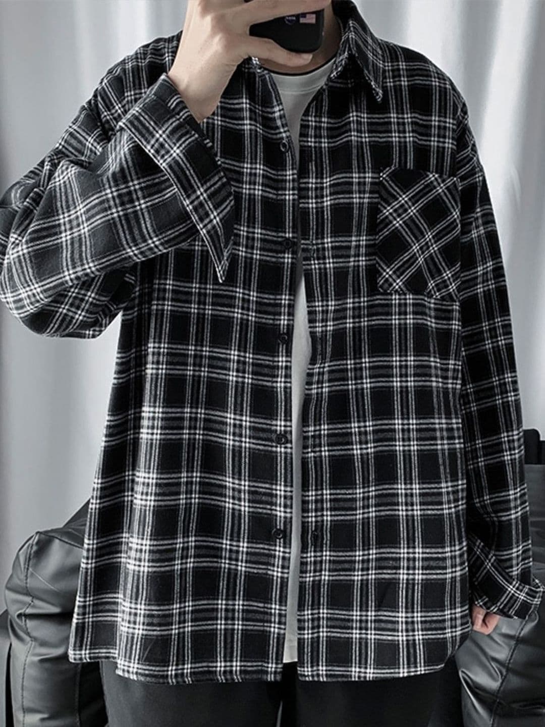StyleCast Men Original Shepherd Checks Opaque Checked Casual Shirt - view 1