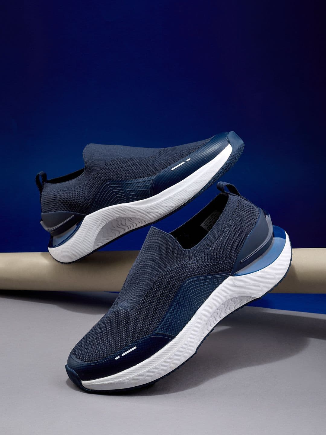 Campus Men FLYNN Textured Slip-On Sneakers - view 1