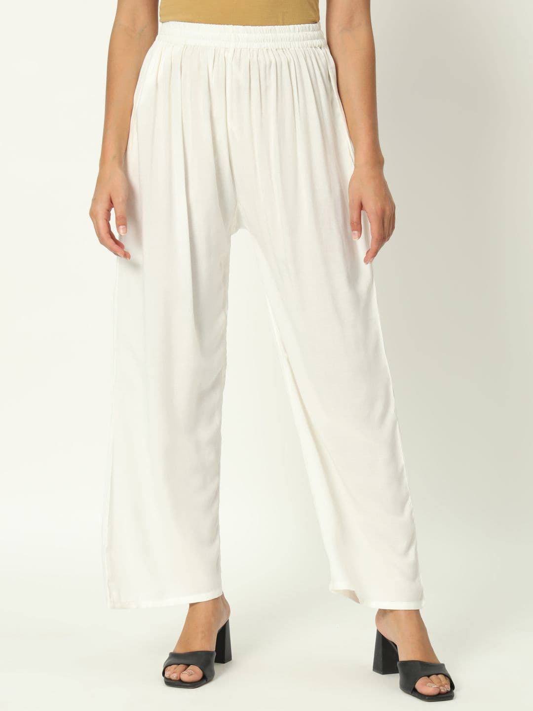 Thread Plus Women Relaxed Fit Ethnic Palazzo - view 1