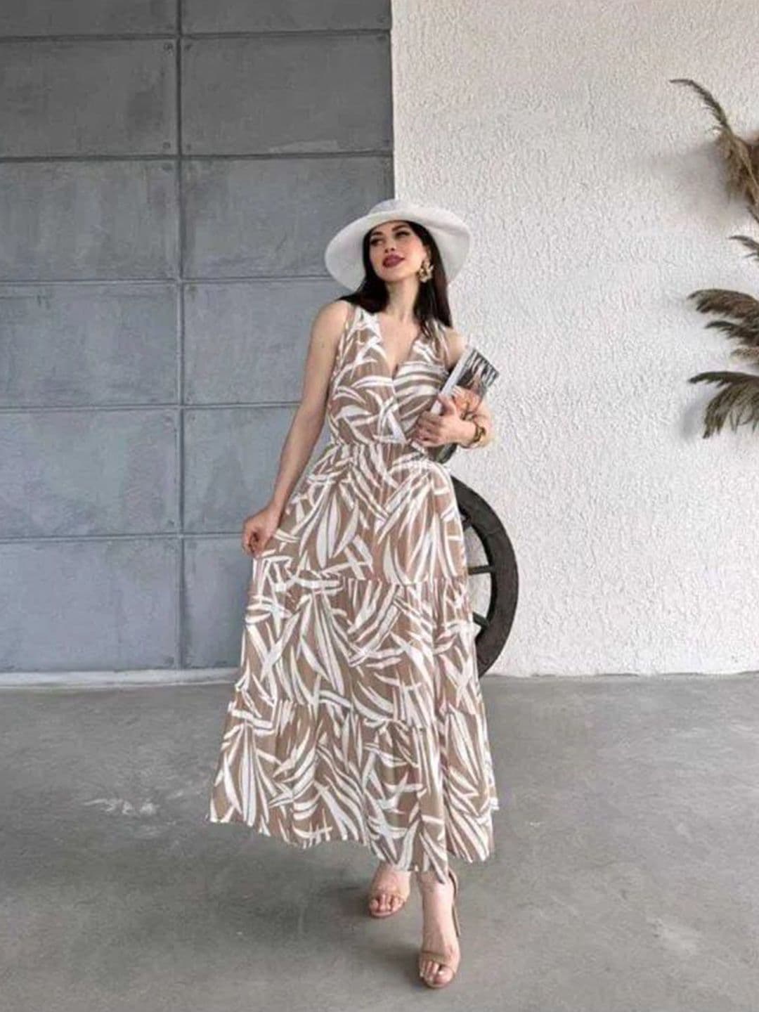 PIMU Printed Maxi Dress - view 1