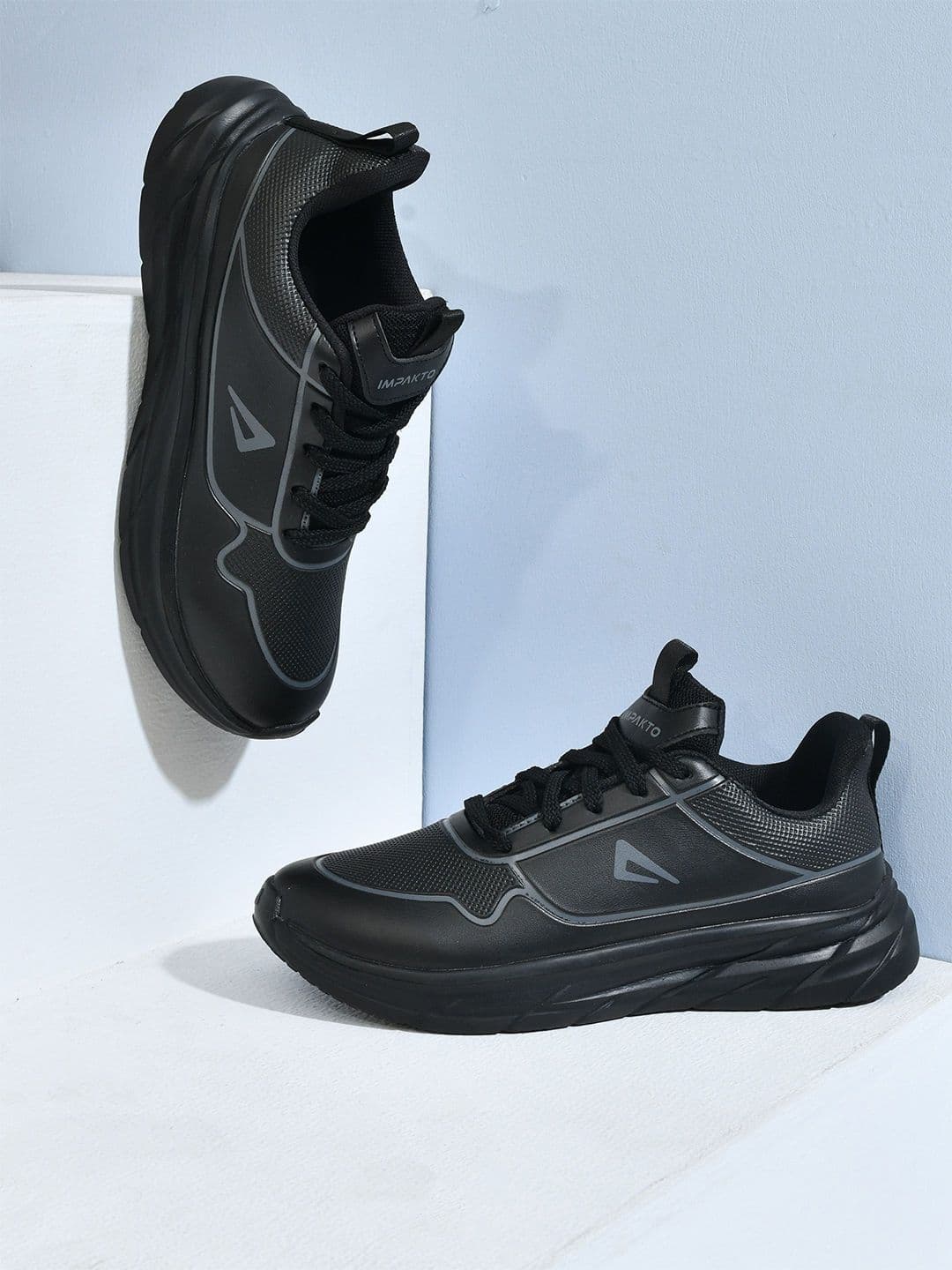 Impakto Men Disruptor 2.0 Running Shoes Cushioned Insole & Anti Skid Atheltic Trainers - view 1