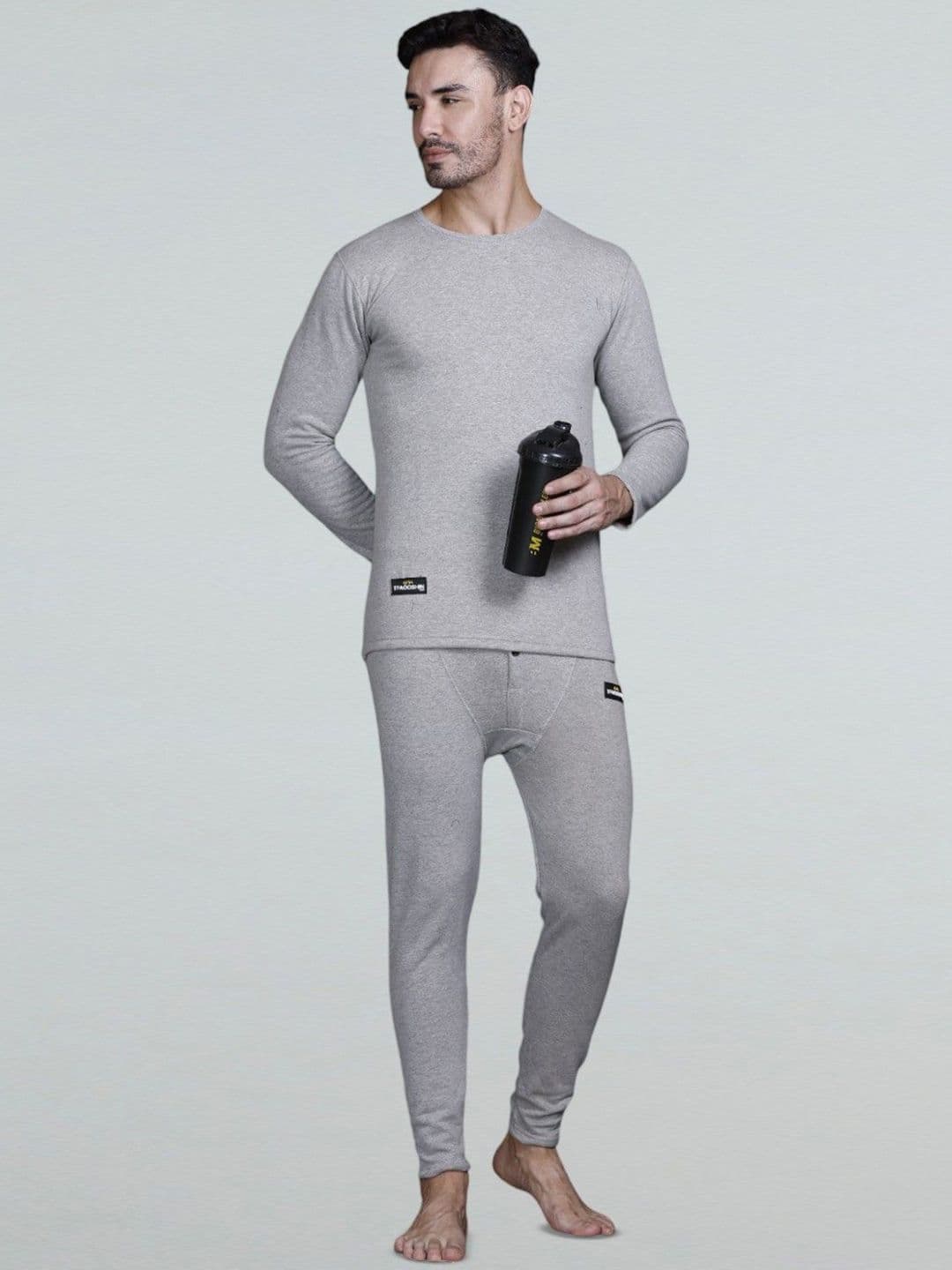 TFA THE FASHION ADDICTION Men Ooshin Gold Cotton Thermal Set - view 1