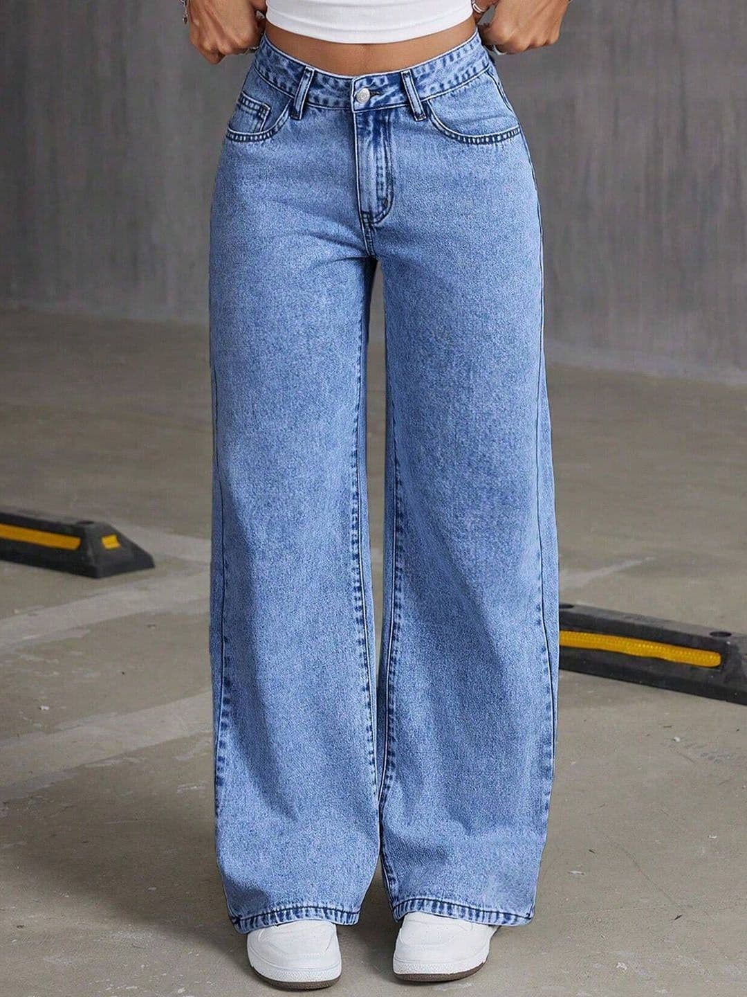 Aadvi Fashion Women Jean Baggy High-Rise Stretchable Jeans - view 1