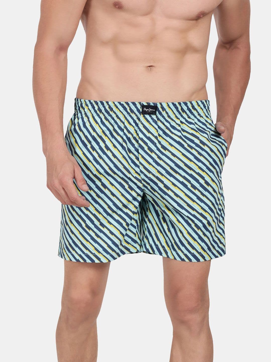 Pepe Jeans Printed Pure Cotton Breatheable Boxer - view 1