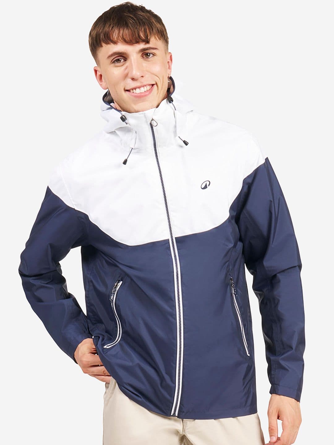 Decathlon Men Green Waterproof Inshore Sailing Jacket - view 1
