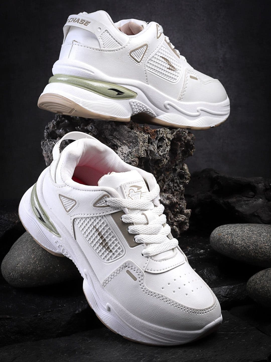 ASIAN Women Lace-Ups Running Non-Marking Shoes - view 1