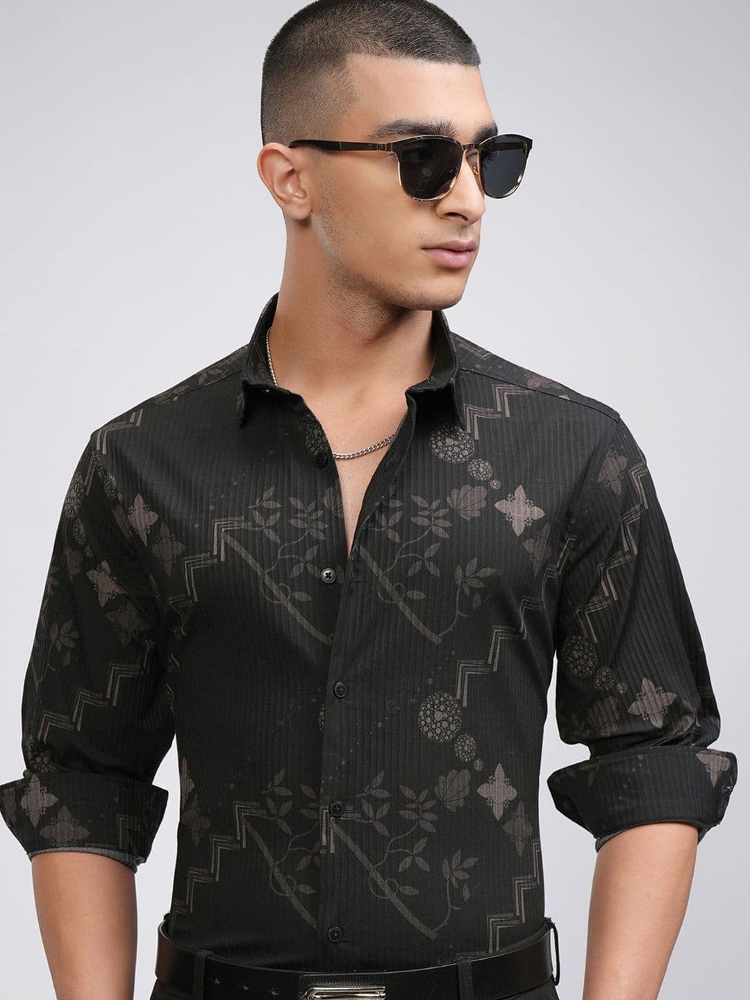 HIGHLANDER Men Printed Occasion Shirt - view 1