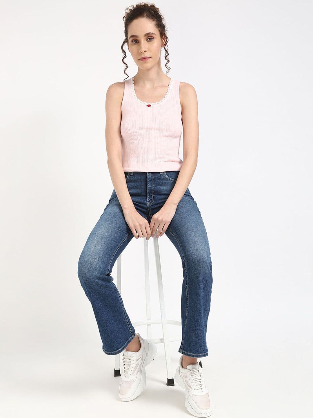 Tommy Hilfiger Women Round Neck Cotton Tank Top - view 1