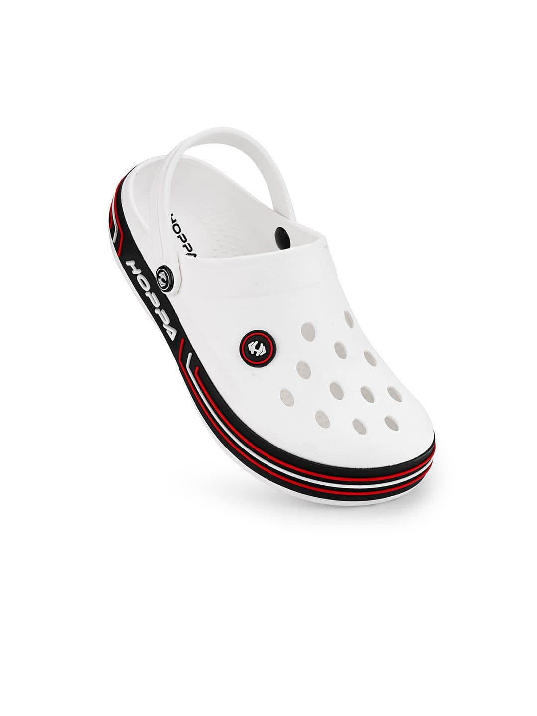 Hoppa Trio White Clogs Men - view 1