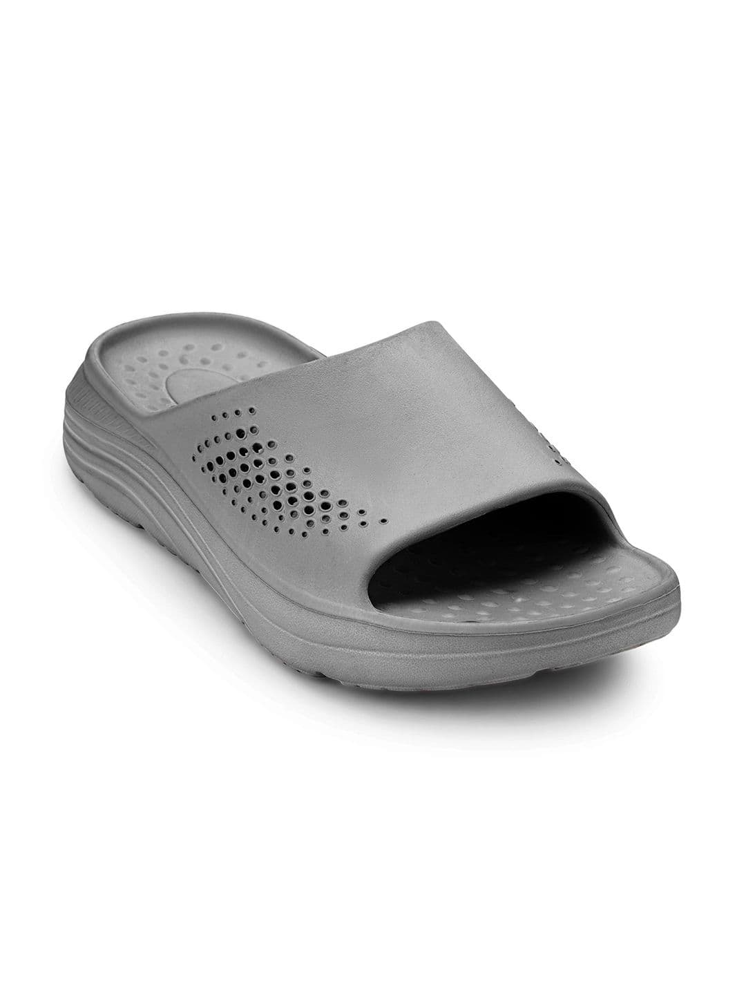 Hoppa Billy Dark Grey Mens Sliders - view 1