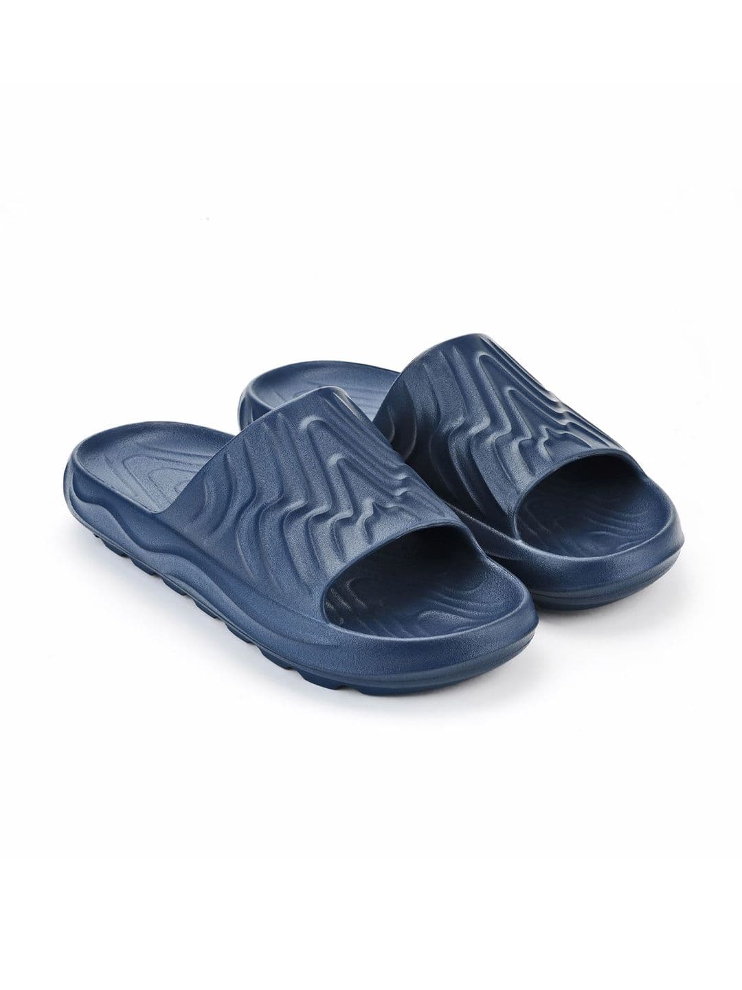 Hoppa Daniel Navy Mens Sliders - view 1