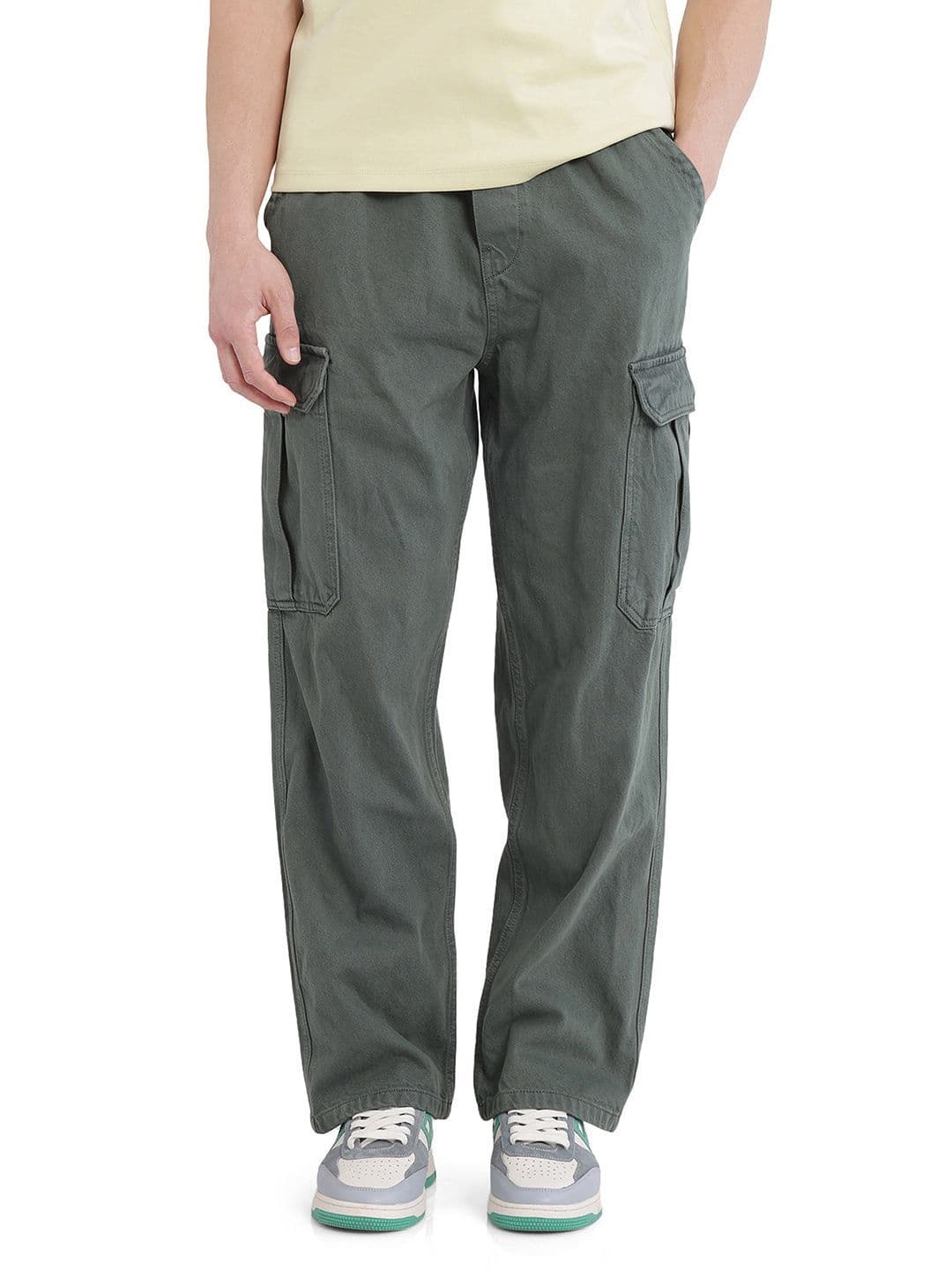 RARE RABBIT Green HORK Men Comfort Straight Fit Stretchable Jeans - view 1