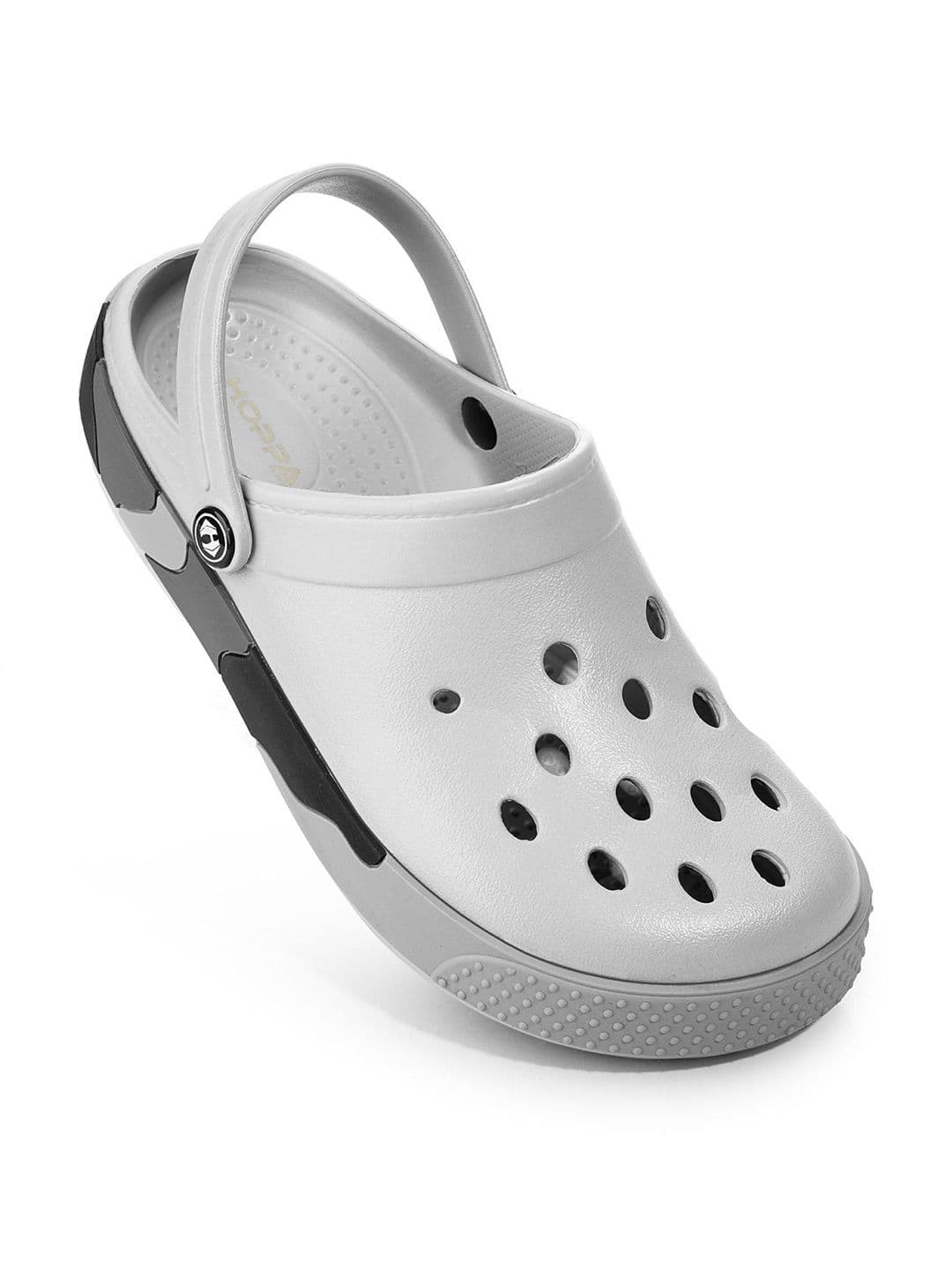 Hoppa Sneaker Toe Ice Grey Clogs Men - view 1