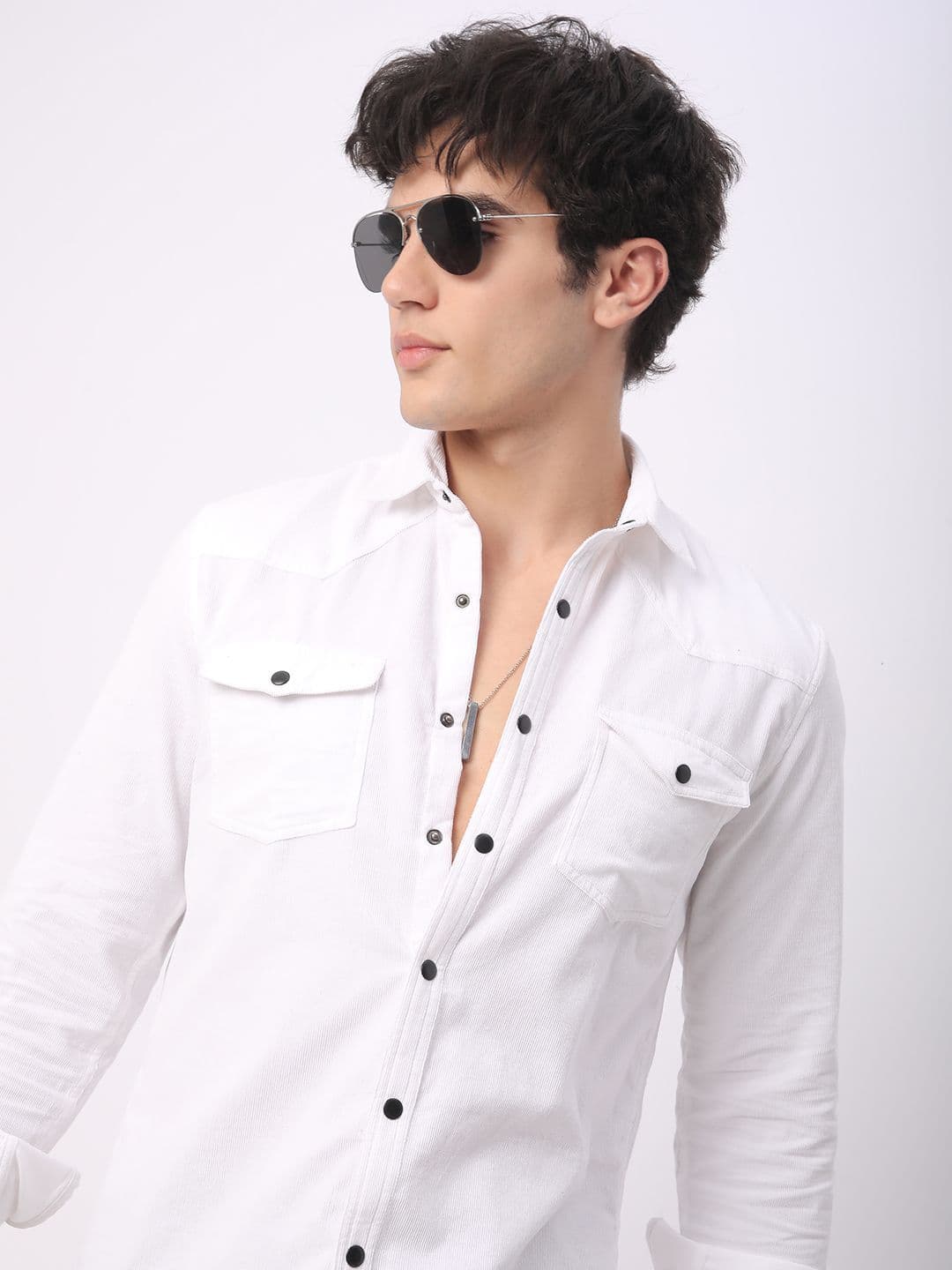 VASTRADO Men Classic Slim Fit Pure Cotton Casual Shirt - view 1