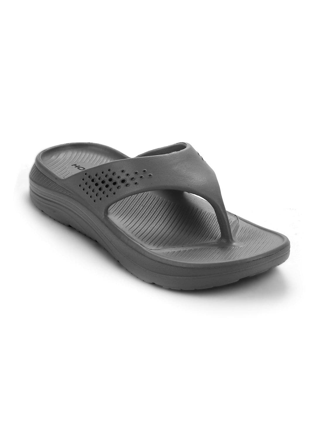 Hoppa Jacky Dark Grey Mens Flipflop - view 1