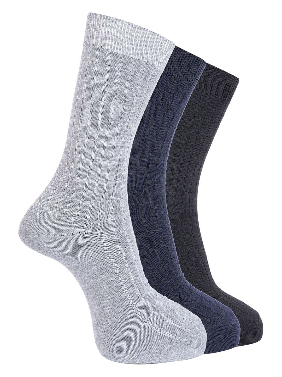 Dollar Men Pack of 3 Calf Length Cotton Socks - view 1