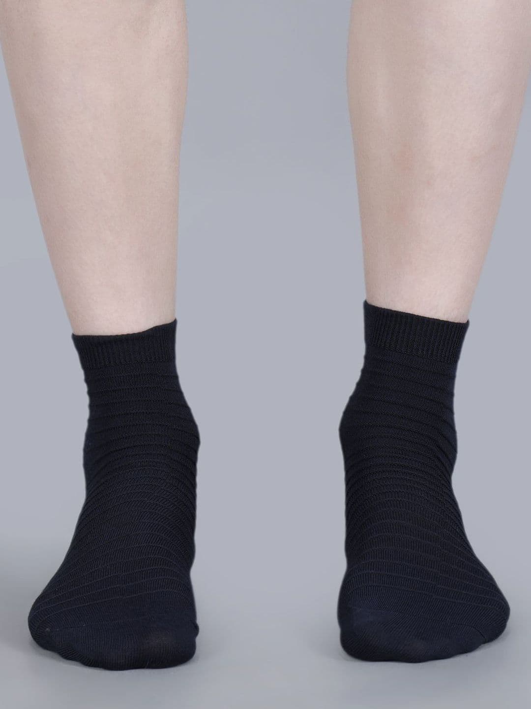 Dollar Men Pack of 3 Free Size Ankle Length Cotton Socks - view 1