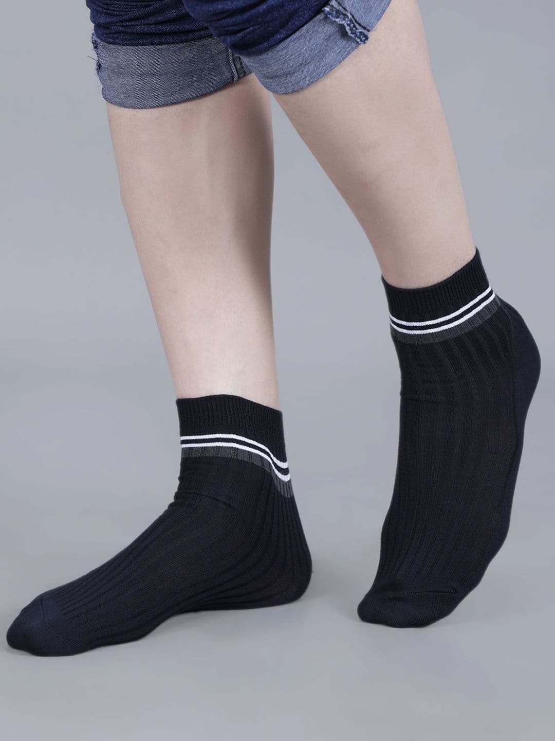 Dollar Men Pack of 3 Cotton Calf Length Socks - view 1