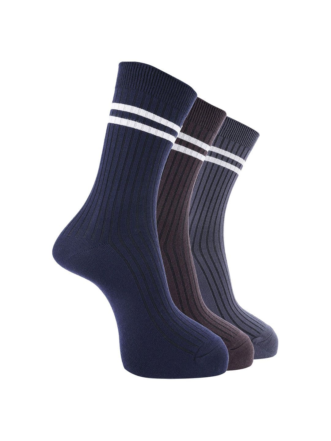 Dollar Men Pack of 3 Calf Length Cotton Socks - view 1