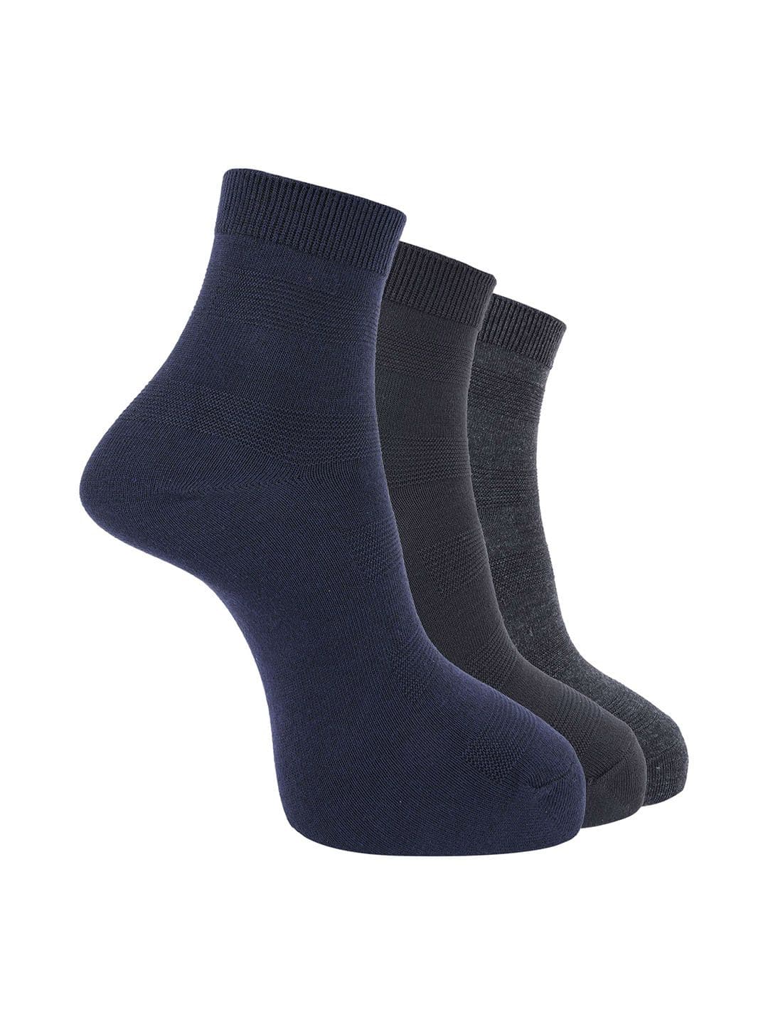 Dollar Men Pack of 3 Ankle Length Cotton Socks - view 1