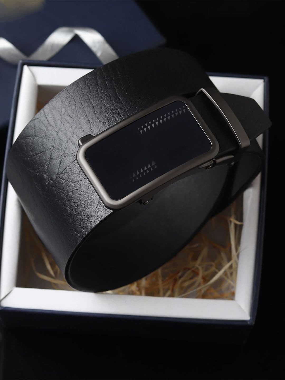 Provogue Men Textured Leather Belt - view 1