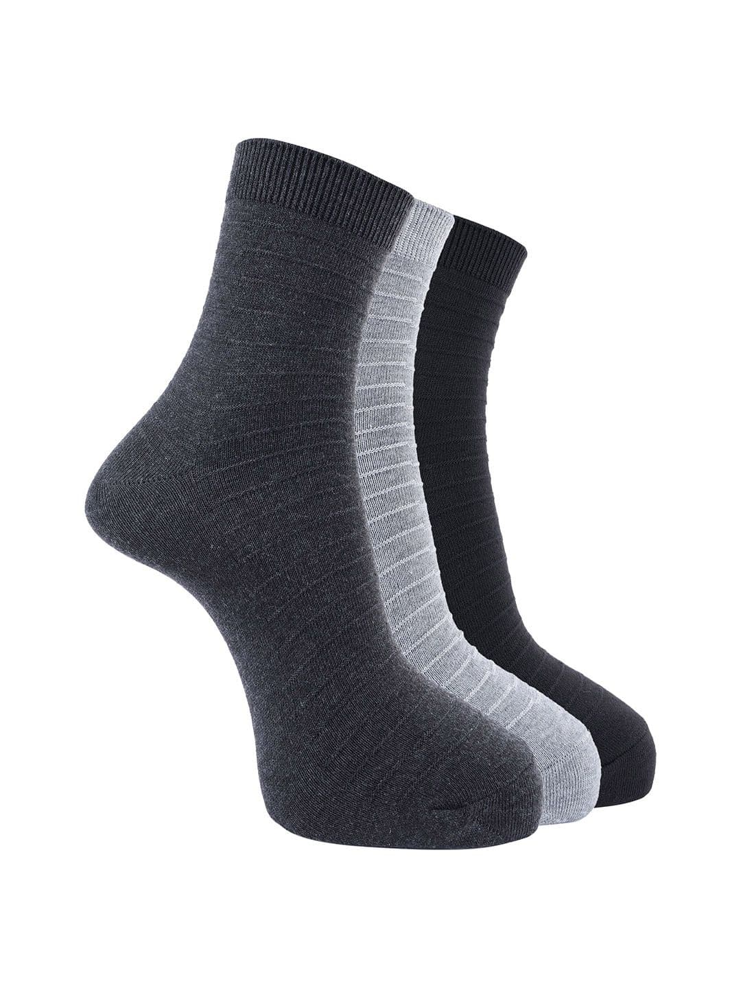 Dollar Men Pack of 3 Ankle Length Cotton Socks - view 1