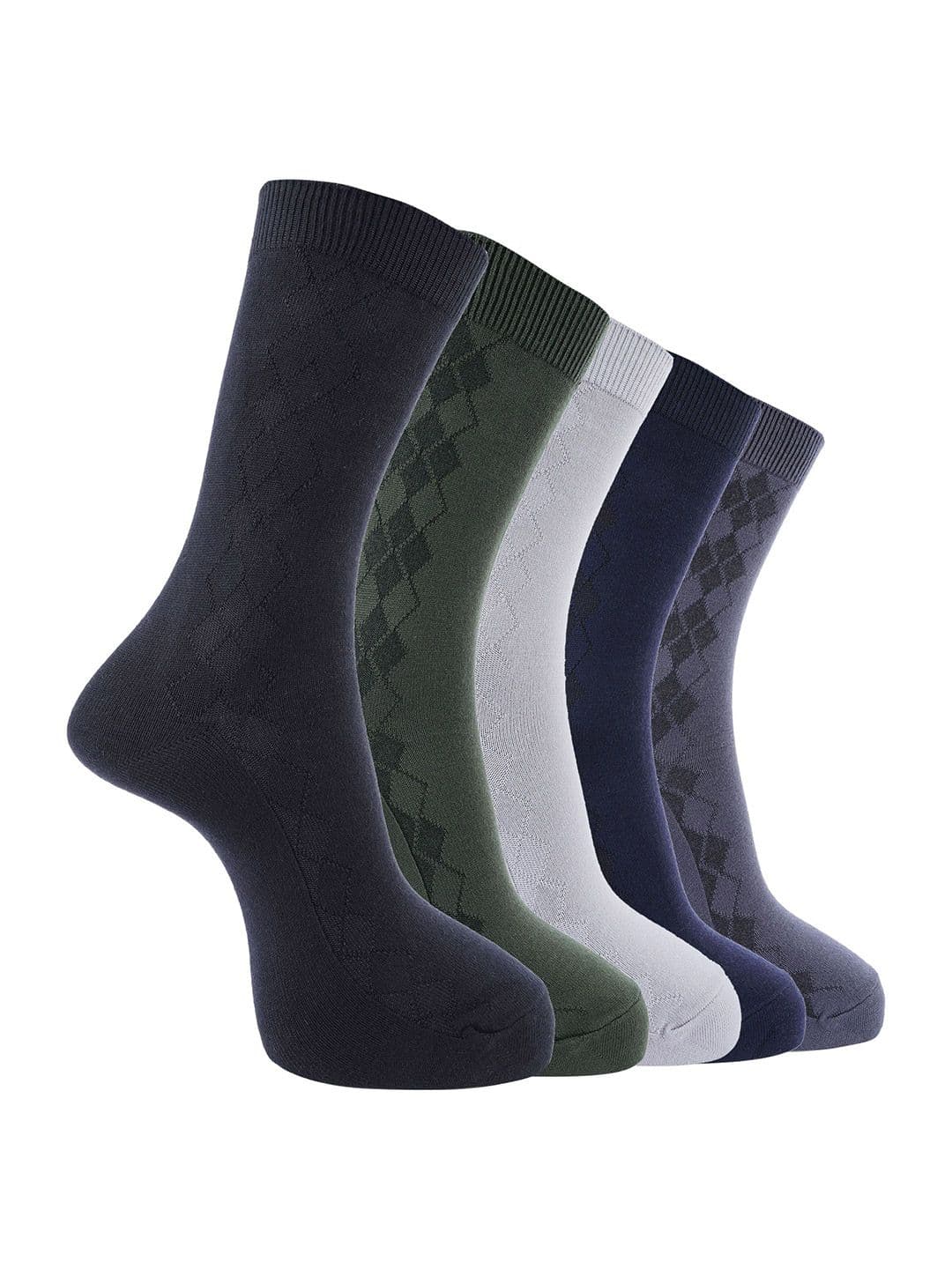 Dollar Men Pack of 5 Calf Length Socks - view 1