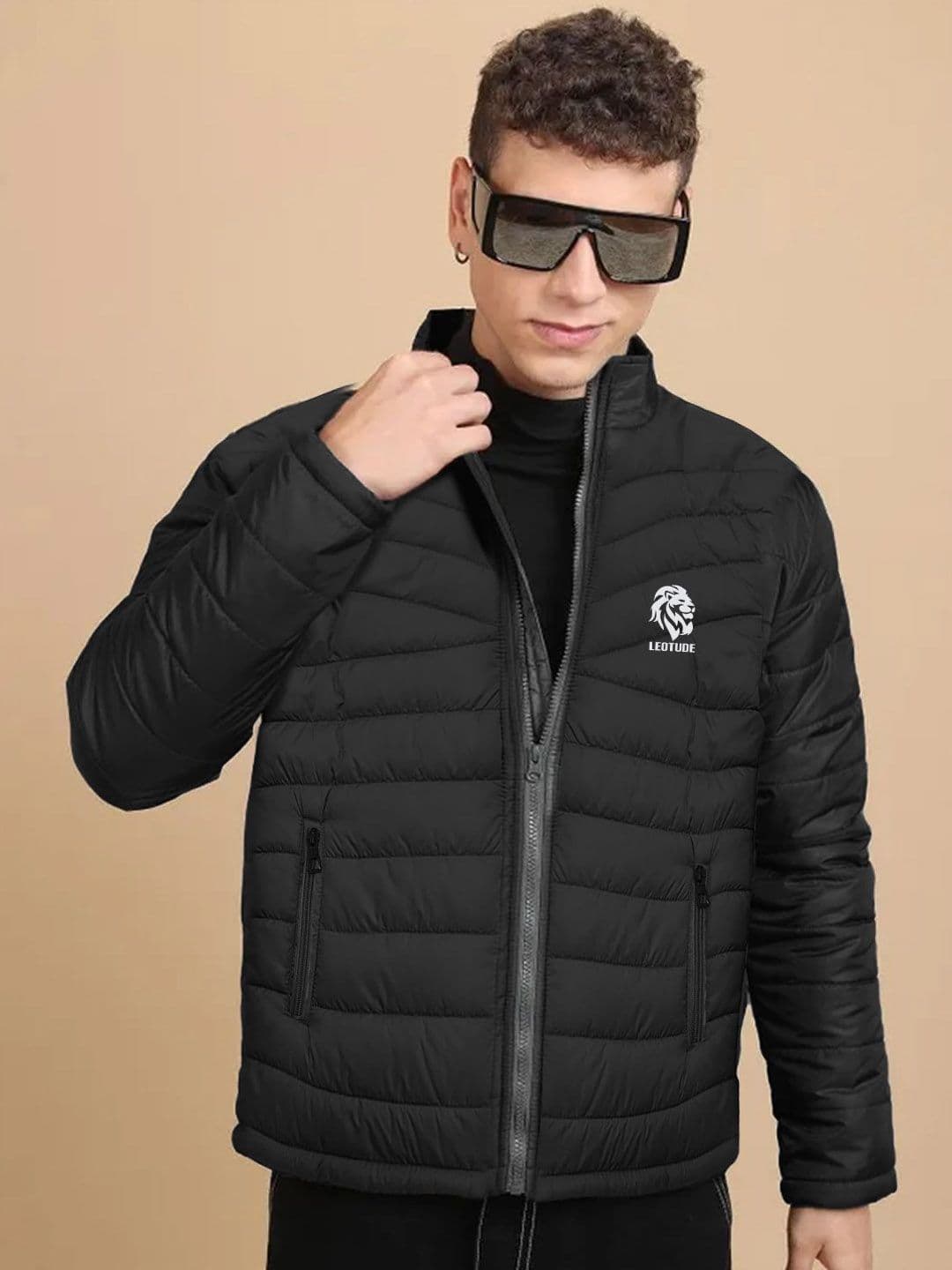 Leotude Men Windcheater and Water Resistant Outdoor Puffer Jacket - view 1