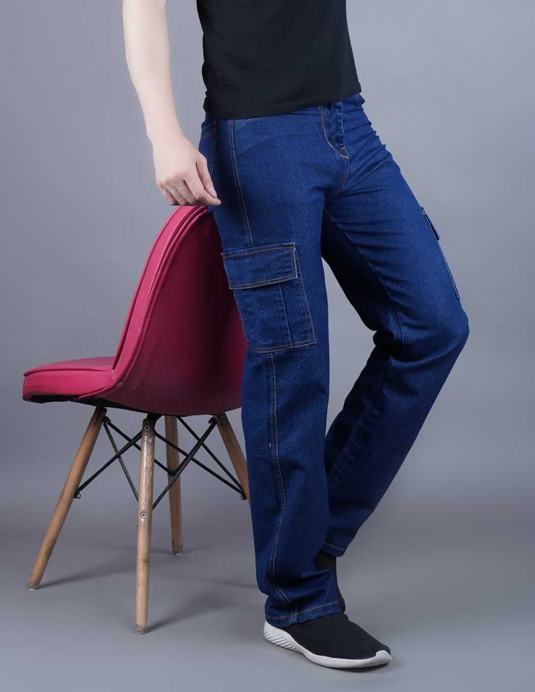 LINARIA Men Cotton Classic Regular Fit Jeans - view 1