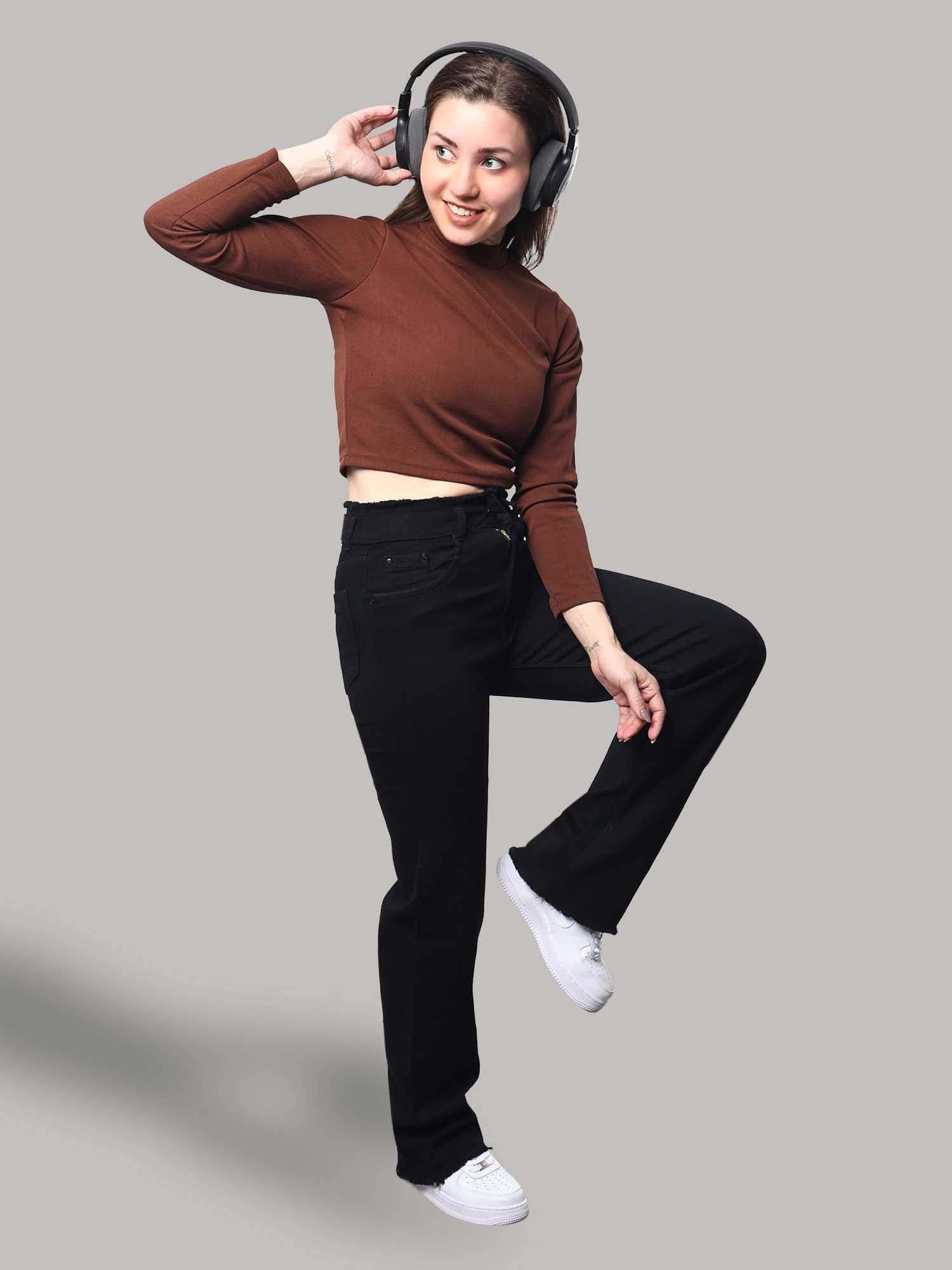 Aadvi Fashion Women Straight Fit High-Rise Stretchable Jeans - view 1